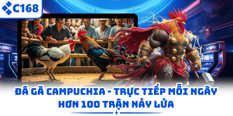 Đá Gà Campuchia – Trực Tiếp Mỗi Ngày Hơn 100 Trận Nảy Lửa